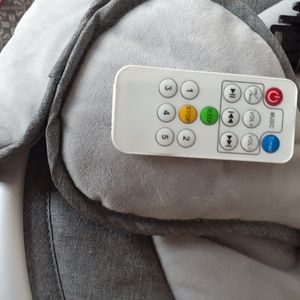 dream on me zazu cradling swing in grey and pink